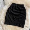 Solid Color Temperament Irregular Skirt Summer New High Waist Slim Slimming A- line Sheath Skirt Short Skirt - Image 3