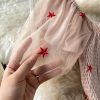 Fairy Dress Chic Gentle Summer New French Style Super Mori Waist Slimming Temperament Square Collar Mesh Dress - Image 5