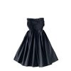 Summer New Fashion Solid Color Waist Tight Slimming Small High Waist off-Shoulder Pleated Tube Top Dress Short Skirt - Image 6